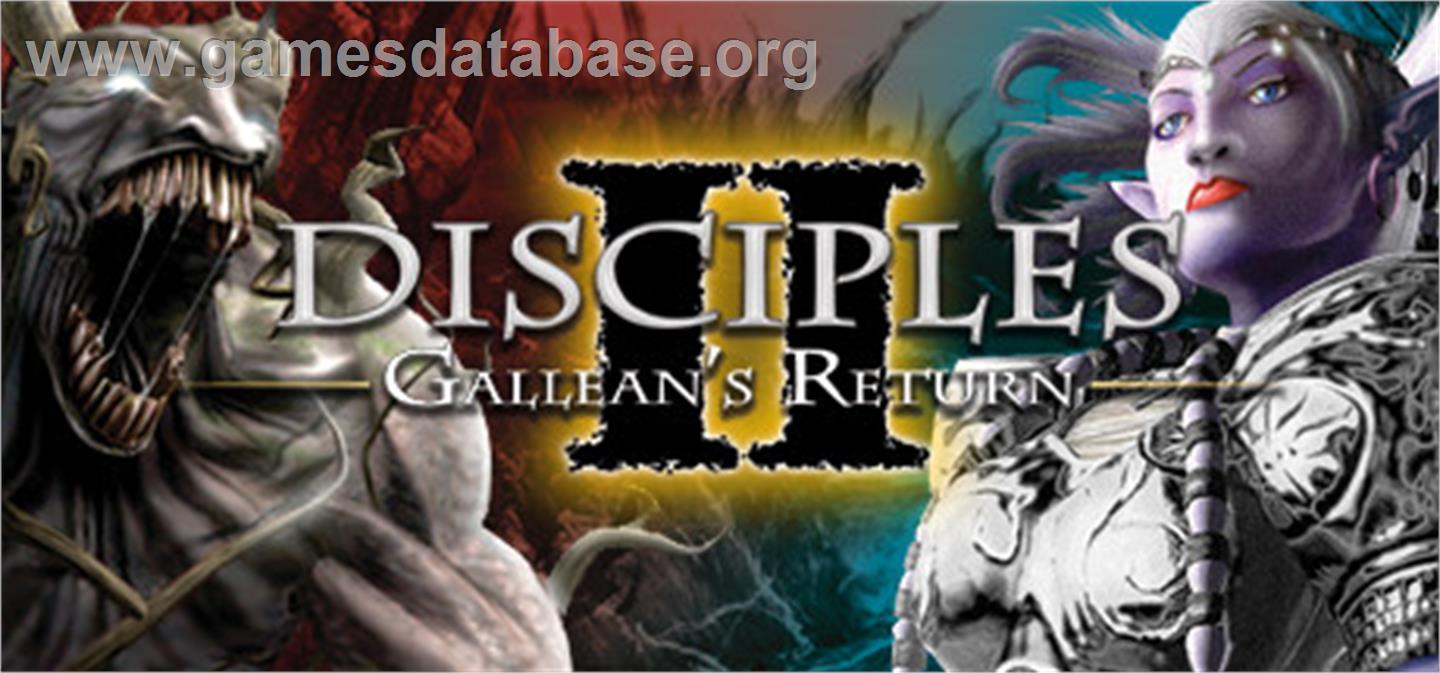 Disciples II: Gallean's Return - Valve Steam - Artwork - Banner