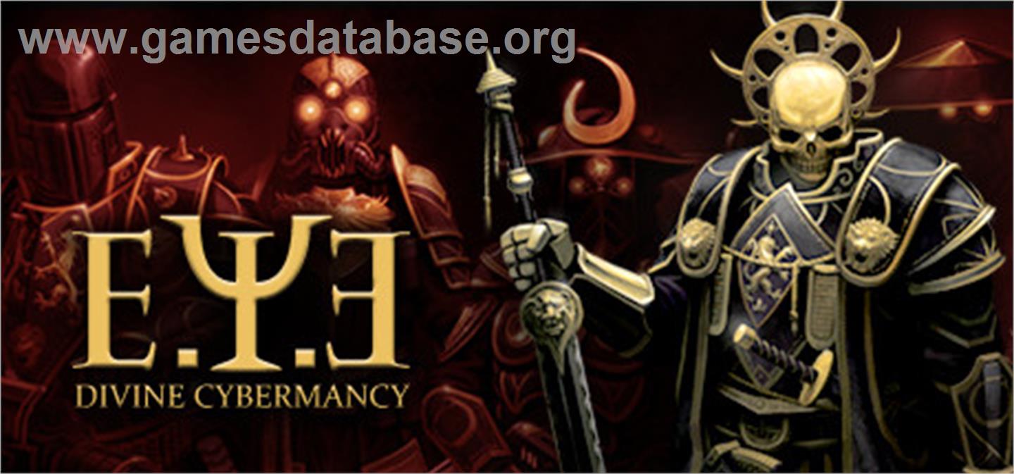 E.Y.E: Divine Cybermancy - Valve Steam - Artwork - Banner