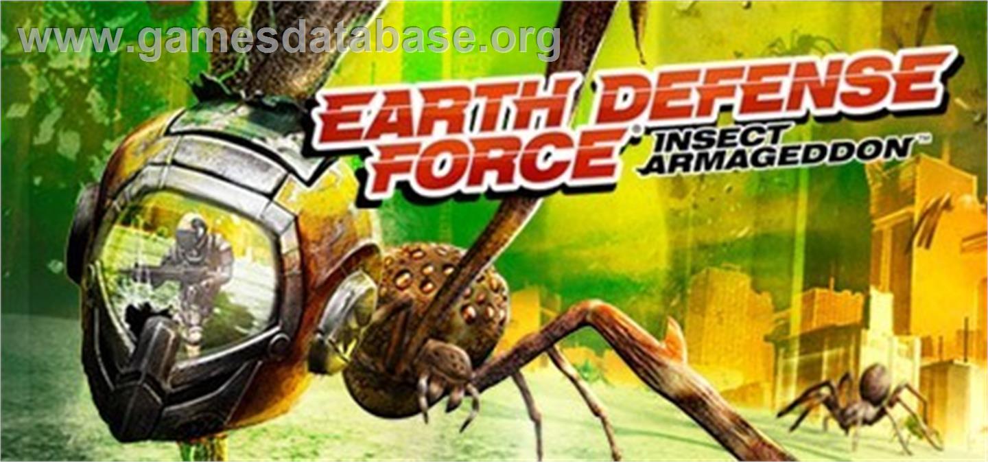 Earth Defense Force: Insect Armageddon - Valve Steam - Artwork - Banner