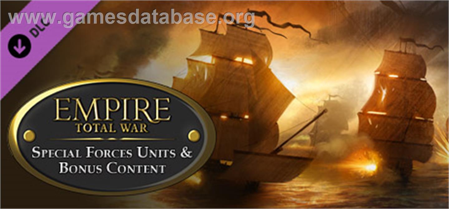 Empire: Total War - Special Forces Units & Bonus Content - Valve Steam - Artwork - Banner
