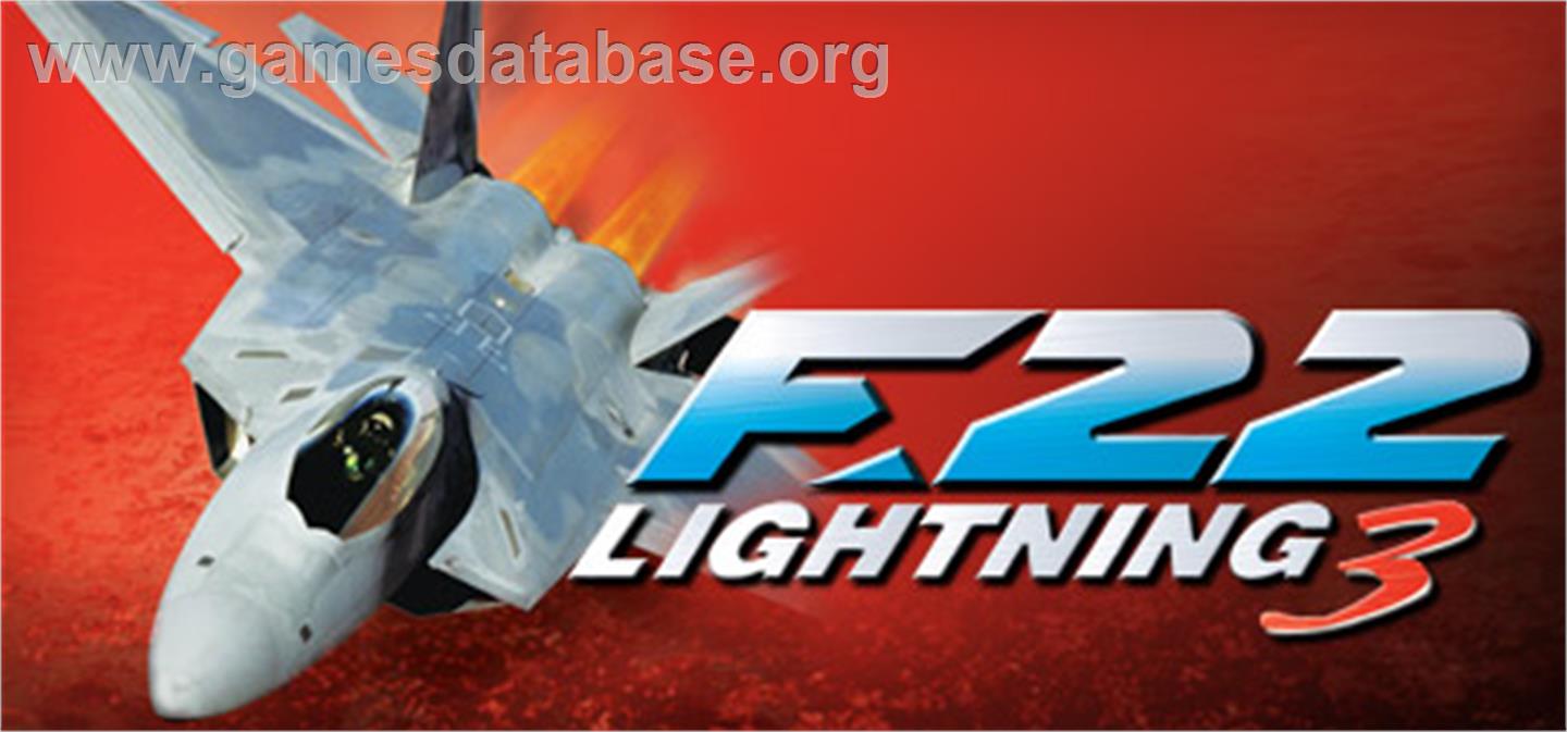 F-22 Lightning 3 - Valve Steam - Artwork - Banner