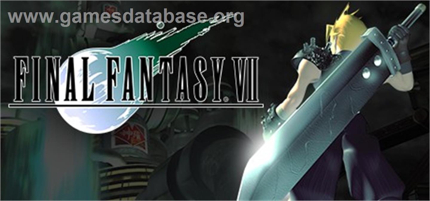 FINAL FANTASY VII - Valve Steam - Artwork - Banner