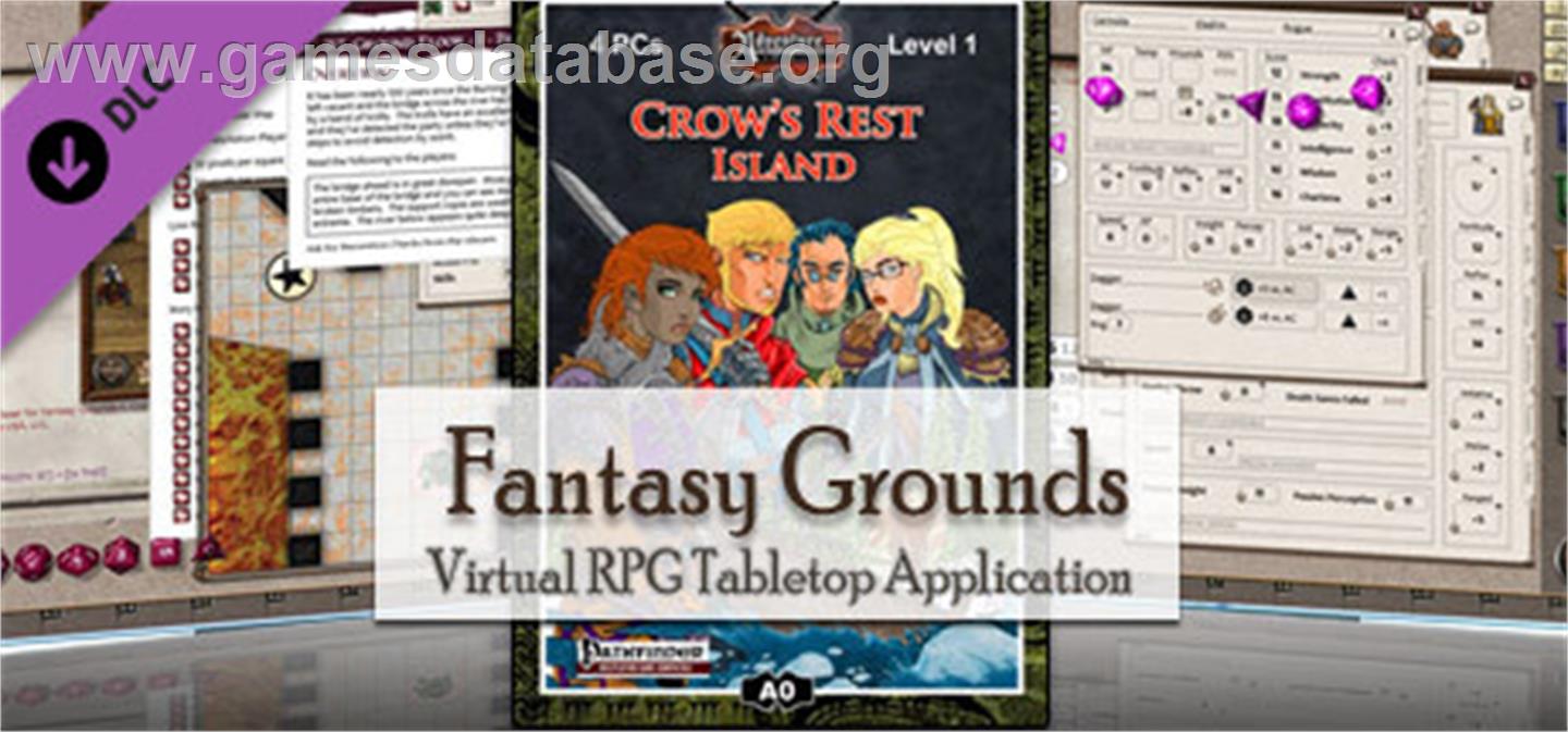 Fantasy Grounds - 3.5E/PFRPG: A00: Crow's Rest Island - Valve Steam - Artwork - Banner