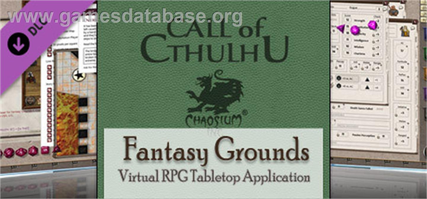 Fantasy Grounds - Call of Cthulhu Ruleset - Valve Steam - Artwork - Banner