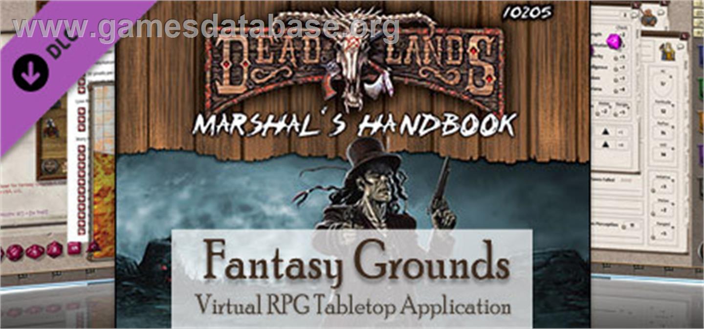 Fantasy Grounds - Deadlands Reloaded: Marshall's Handbook and Extension - Valve Steam - Artwork - Banner