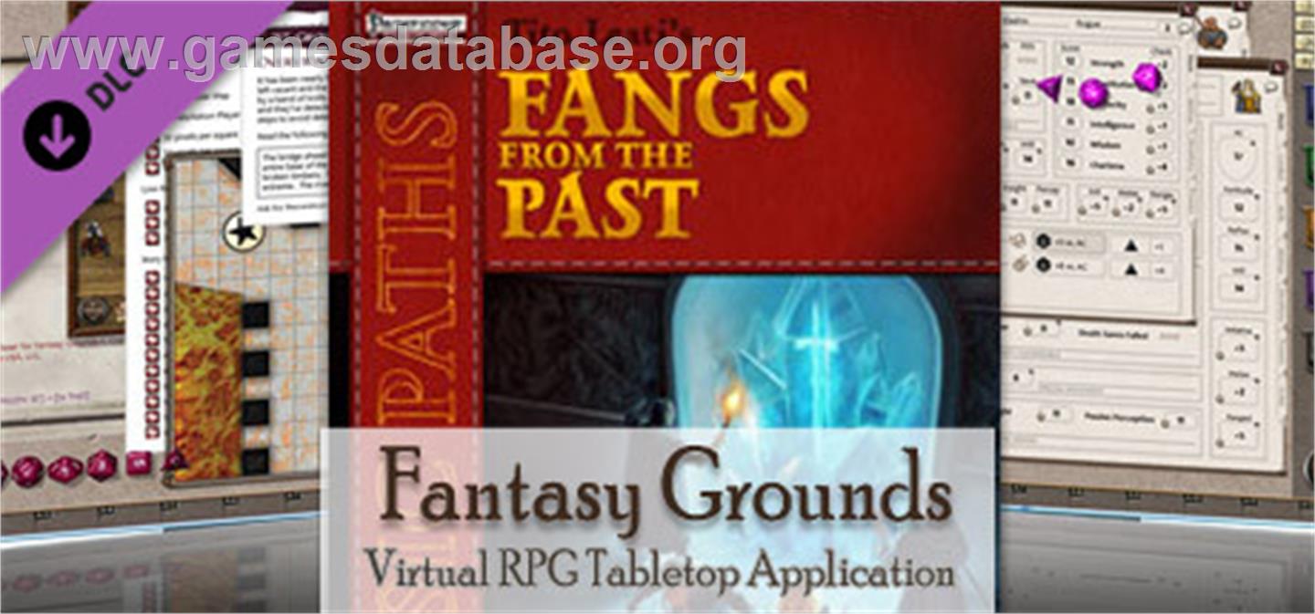 Fantasy Grounds - PFRPG Basic Paths: Fangs from the Past - Valve Steam - Artwork - Banner