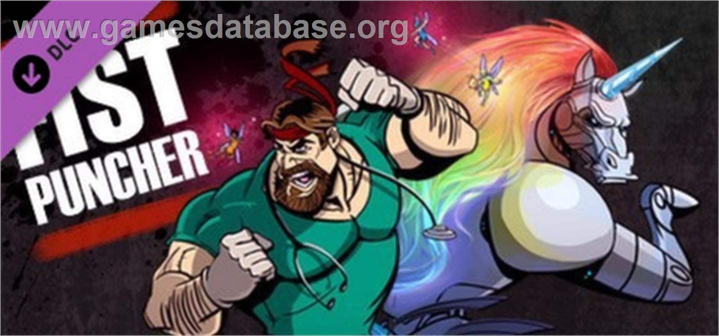 Fist Puncher: Robot Unicorn Attack Character - Valve Steam - Artwork - Banner