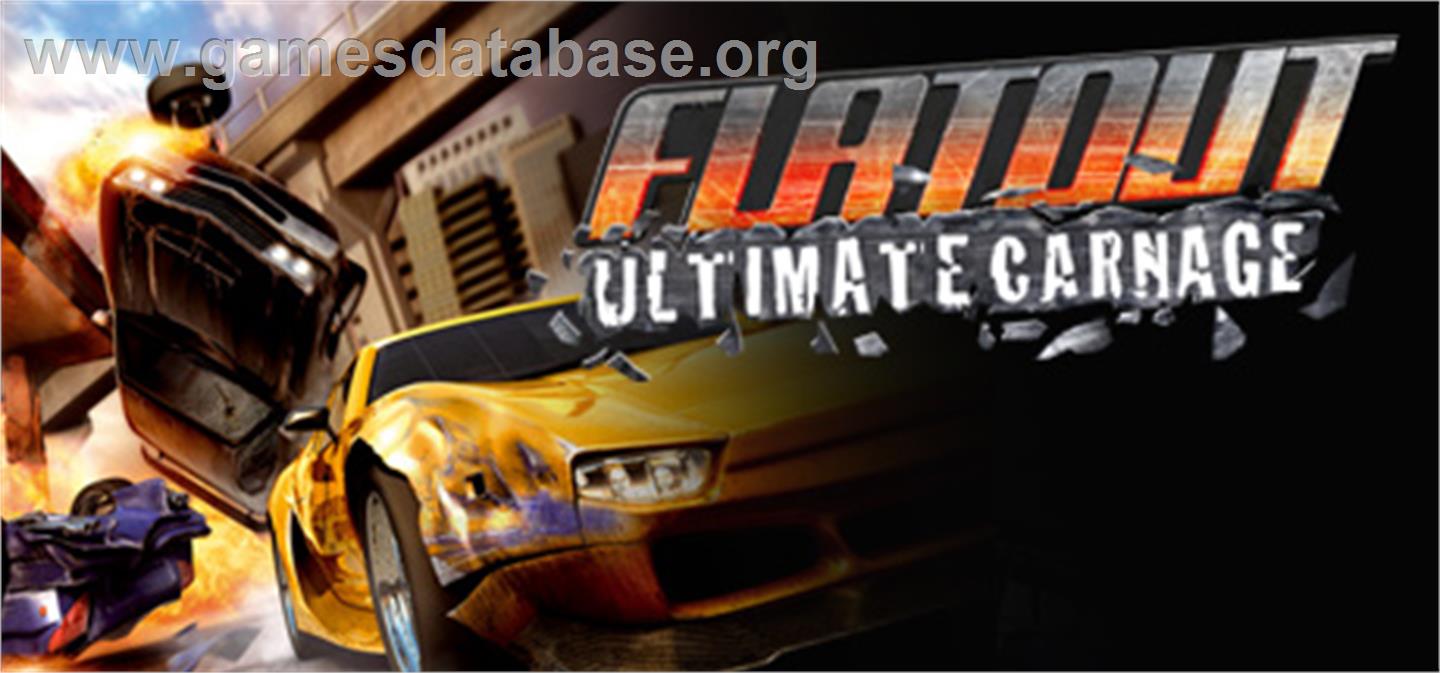 FlatOut: Ultimate Carnage - Valve Steam - Artwork - Banner