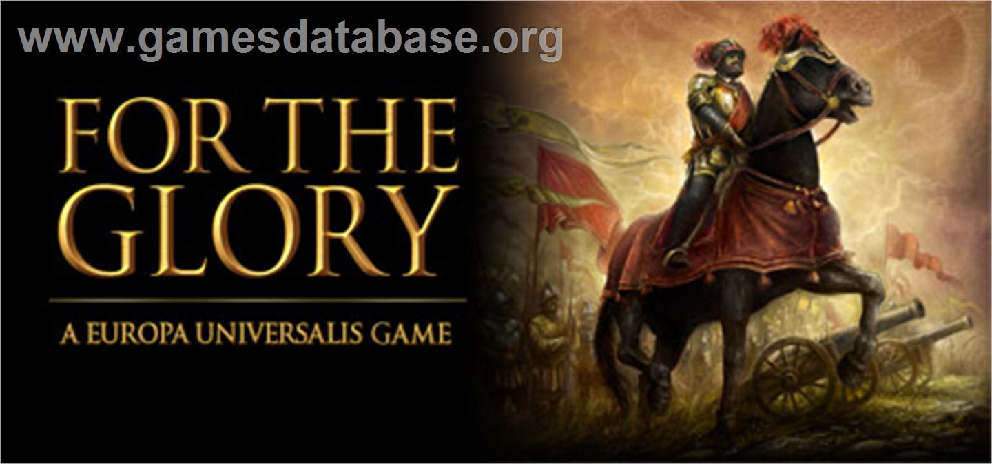 For The Glory: A Europa Universalis Game - Valve Steam - Artwork - Banner