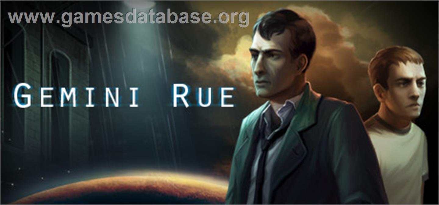 Gemini Rue - Valve Steam - Artwork - Banner