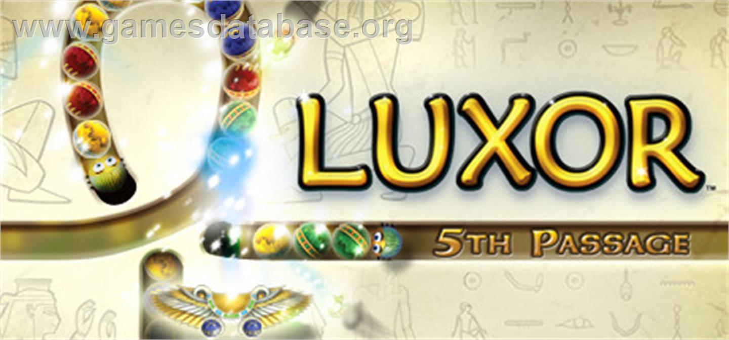 Luxor: 5th Passage - Valve Steam - Artwork - Banner