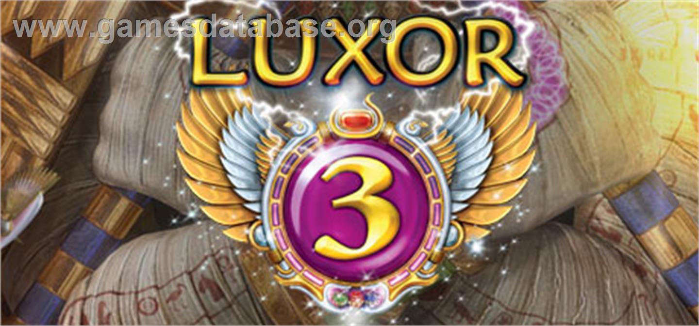 Luxor 3 - Valve Steam - Artwork - Banner