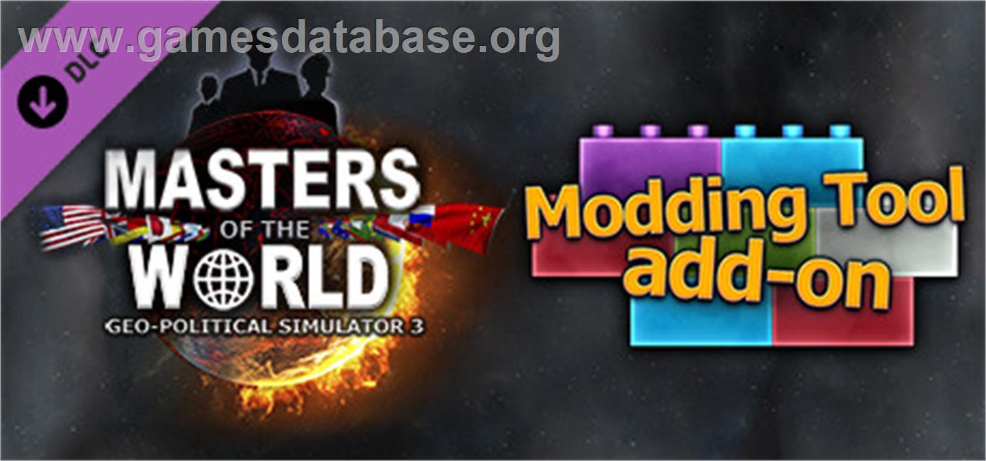 Modding Tool Add-on for Masters of the World - Valve Steam - Artwork - Banner