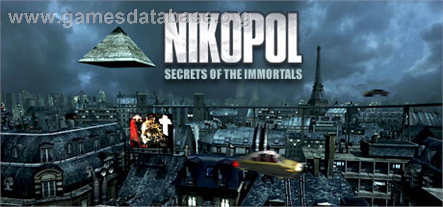 Nikopol: Secrets of the Immortals - Valve Steam - Artwork - Banner