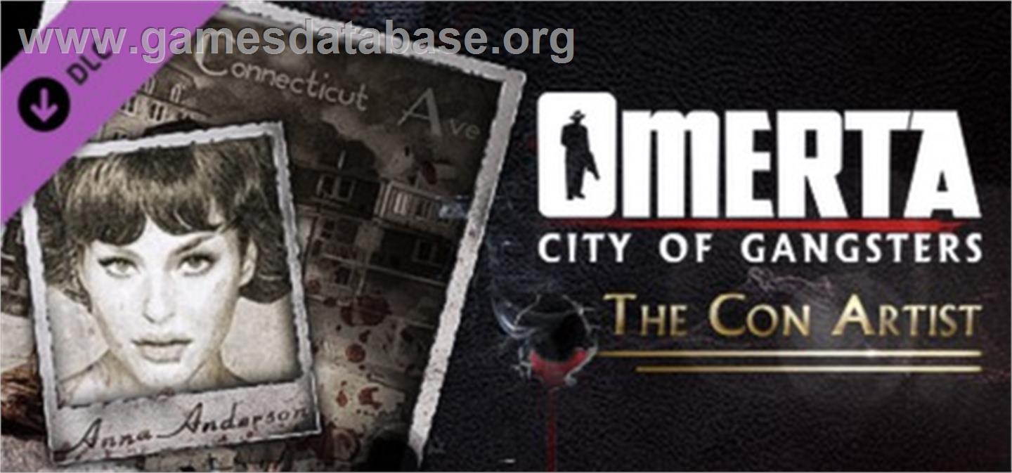Omerta - City of Gangsters - The Con Artist DLC - Valve Steam - Artwork - Banner