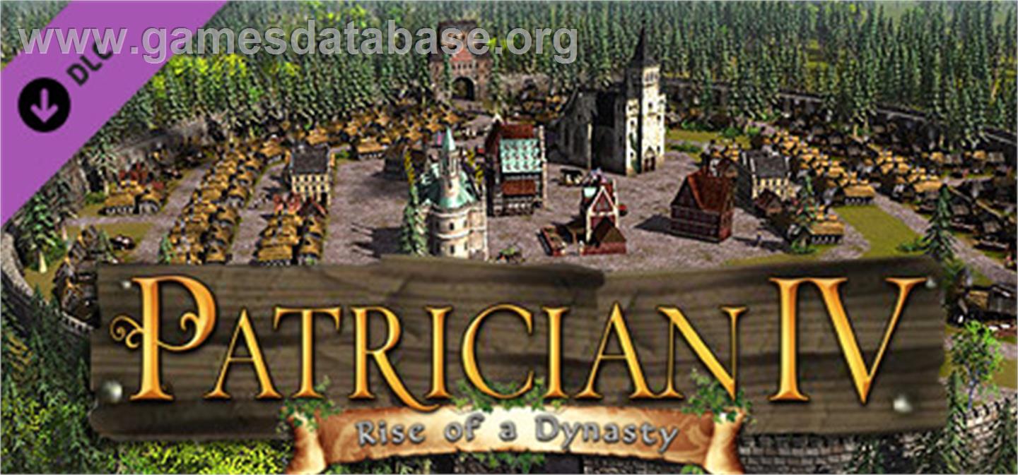Patrician IV: Rise of a Dynasty - Valve Steam - Artwork - Banner