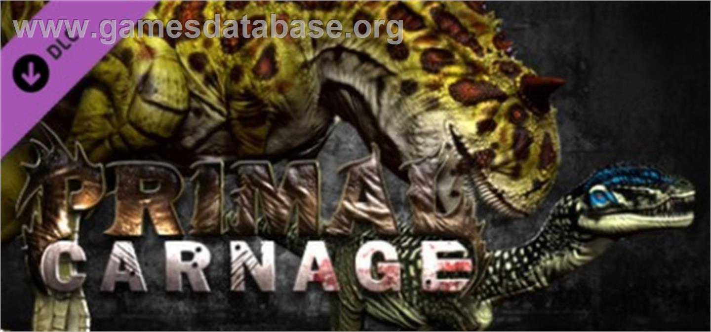 Primal Carnage - Experimental Dinosaur Skin Pack 2 - Valve Steam - Artwork - Banner
