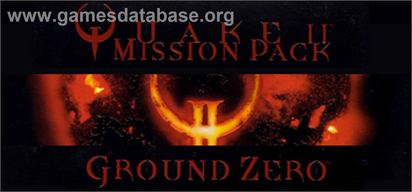QUAKE II Mission Pack: Ground Zero - Valve Steam - Artwork - Banner