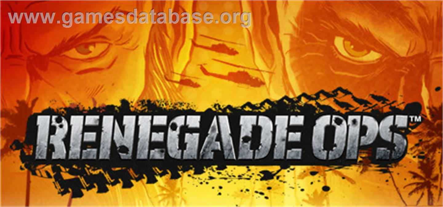Renegade Ops - Valve Steam - Artwork - Banner