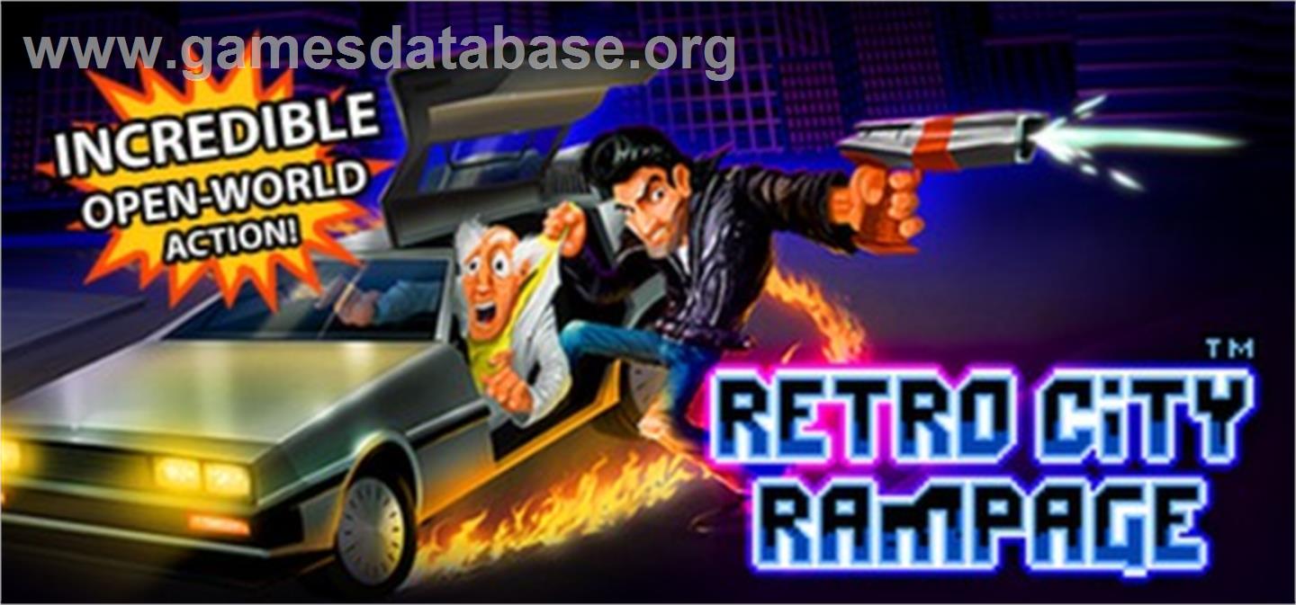 Retro City Rampage - Valve Steam - Artwork - Banner