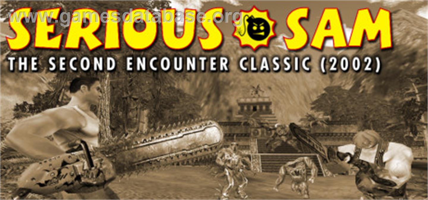 Serious Sam Classic: Second Encounter - Valve Steam - Artwork - Banner