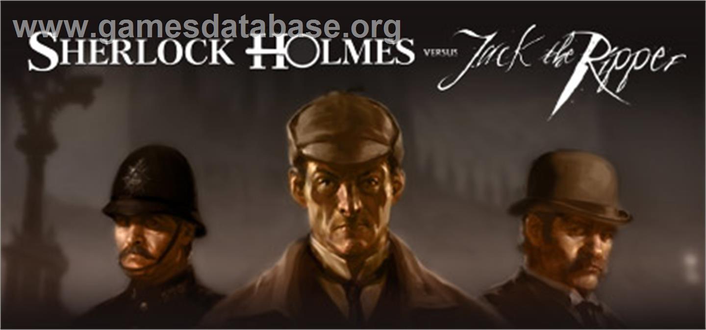 Sherlock Holmes versus Jack the Ripper - Valve Steam - Artwork - Banner