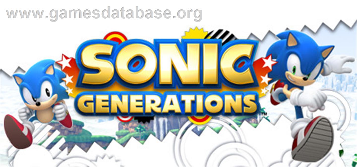 Sonic Generations - Valve Steam - Artwork - Banner