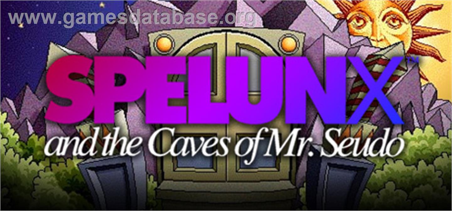Spelunx and the Caves of Mr. Seudo - Valve Steam - Artwork - Banner