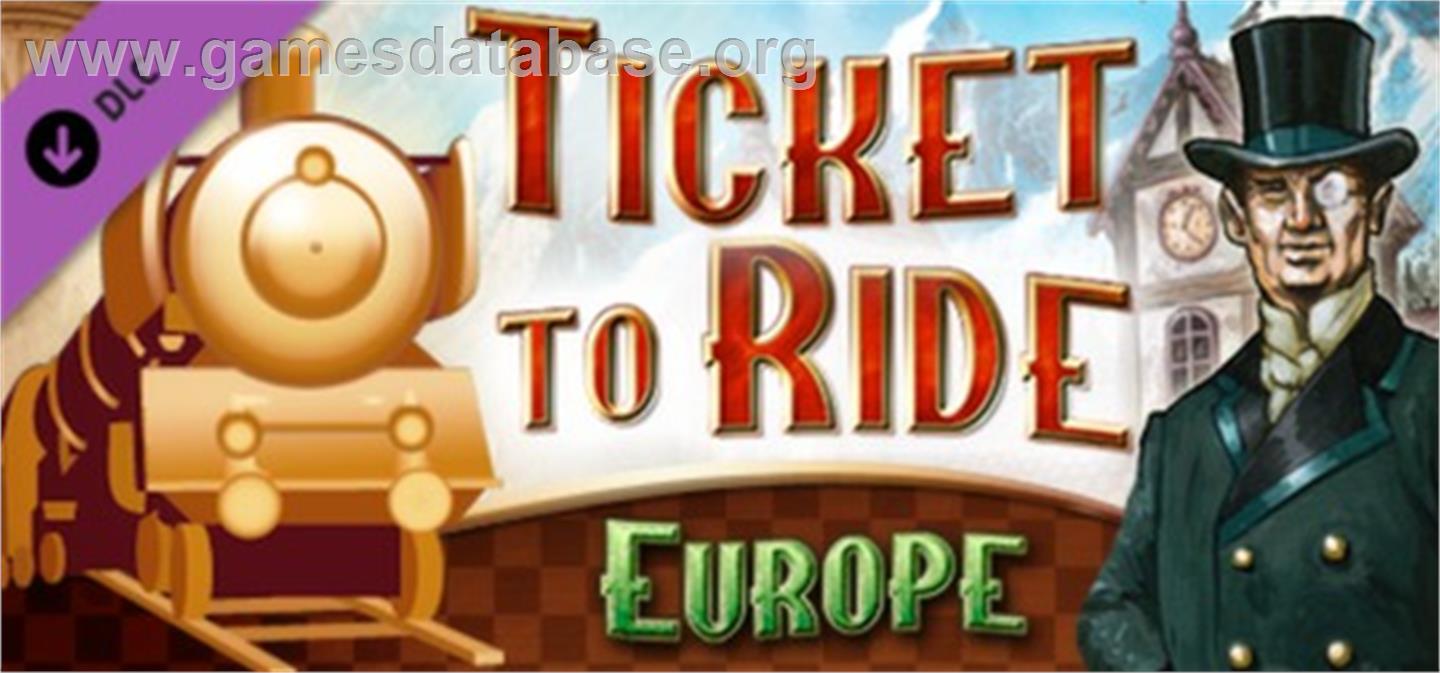 Ticket to Ride Europe DLC - Valve Steam - Artwork - Banner