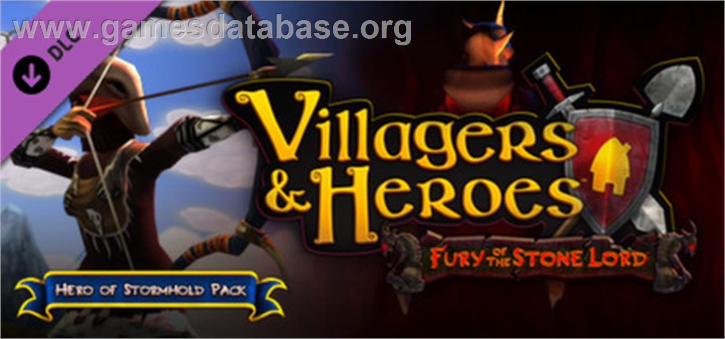 Villagers and Heroes: Hero of Stormhold Pack - Valve Steam - Artwork - Banner
