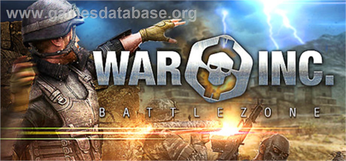 War Inc. Battlezone - Valve Steam - Artwork - Banner