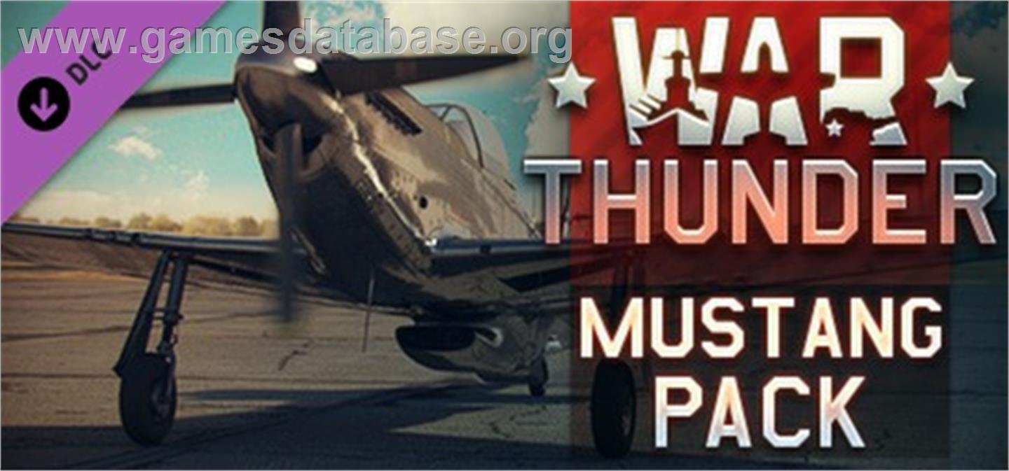 War Thunder - Mustang Advanced Pack - Valve Steam - Artwork - Banner