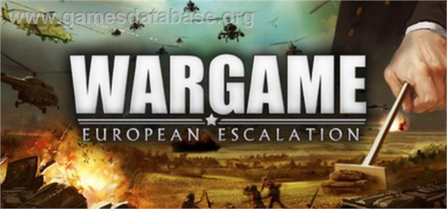 Wargame: European Escalation - Valve Steam - Artwork - Banner