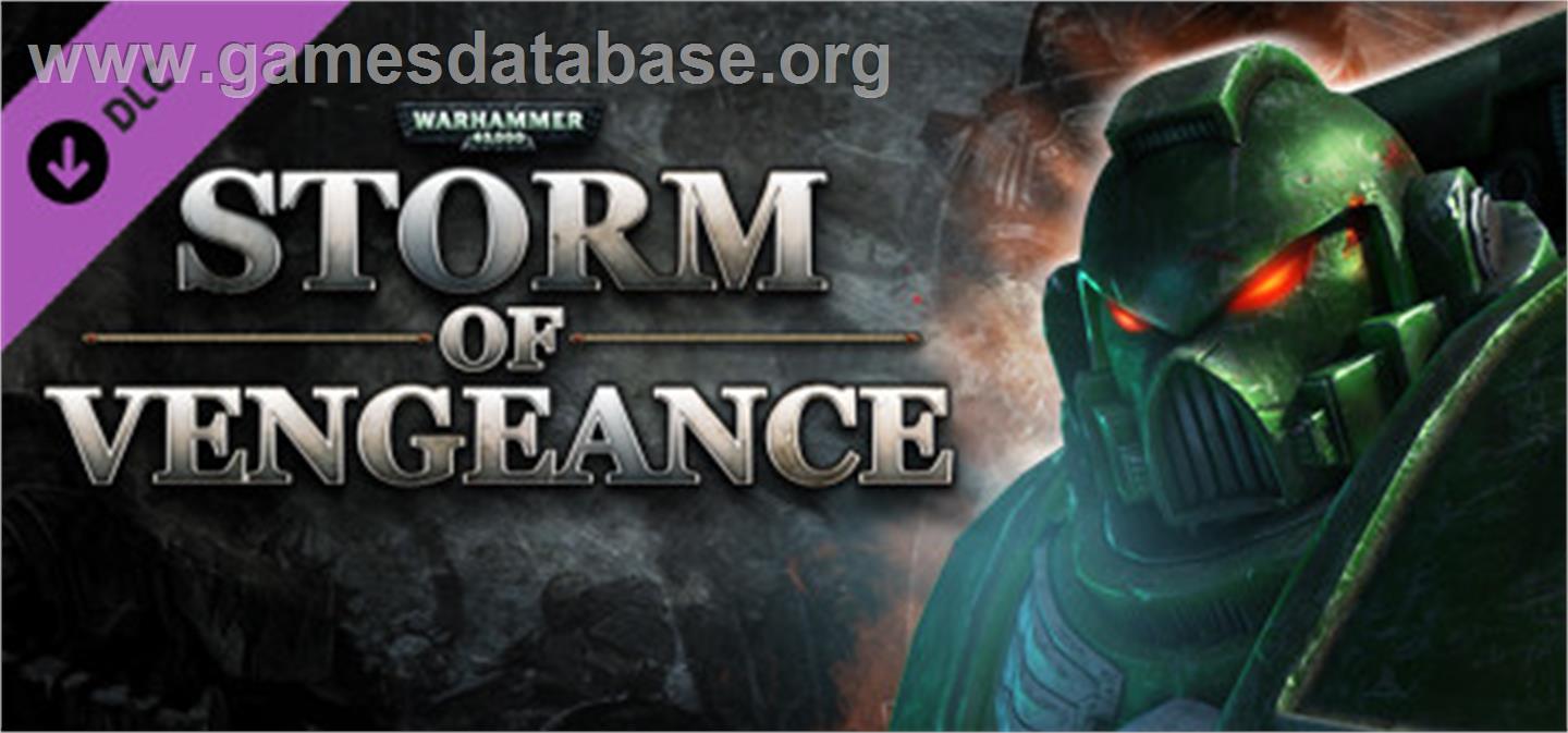 Warhammer 40,000: Storm of Vengeance: Deathwing Terminator - Valve Steam - Artwork - Banner