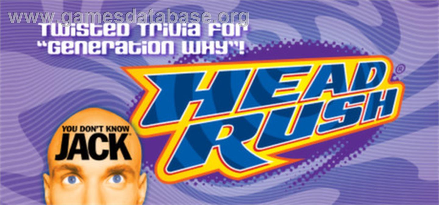 YOU DON'T KNOW JACK HEADRUSH - Valve Steam - Artwork - Banner