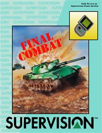 Box cover for Final Combat on the Watara Supervision.