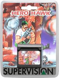 Box cover for Hero Hawk on the Watara Supervision.