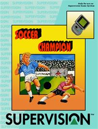 Box cover for Soccer Champion on the Watara Supervision.