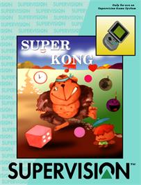 Box cover for Super Kong on the Watara Supervision.