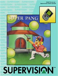 Box cover for Super Pang on the Watara Supervision.