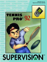 Box cover for Tennis Pro '92 on the Watara Supervision.