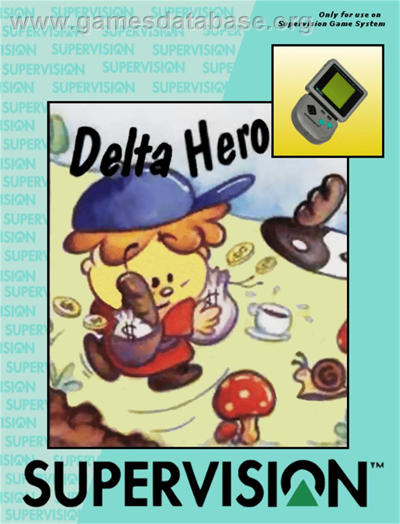 Delta Hero - Watara Supervision - Artwork - Box