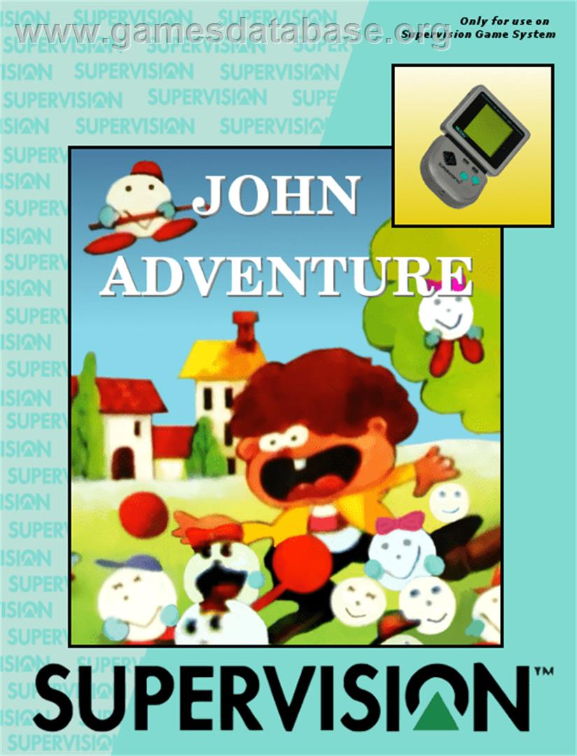 John Adventure - Watara Supervision - Artwork - Box