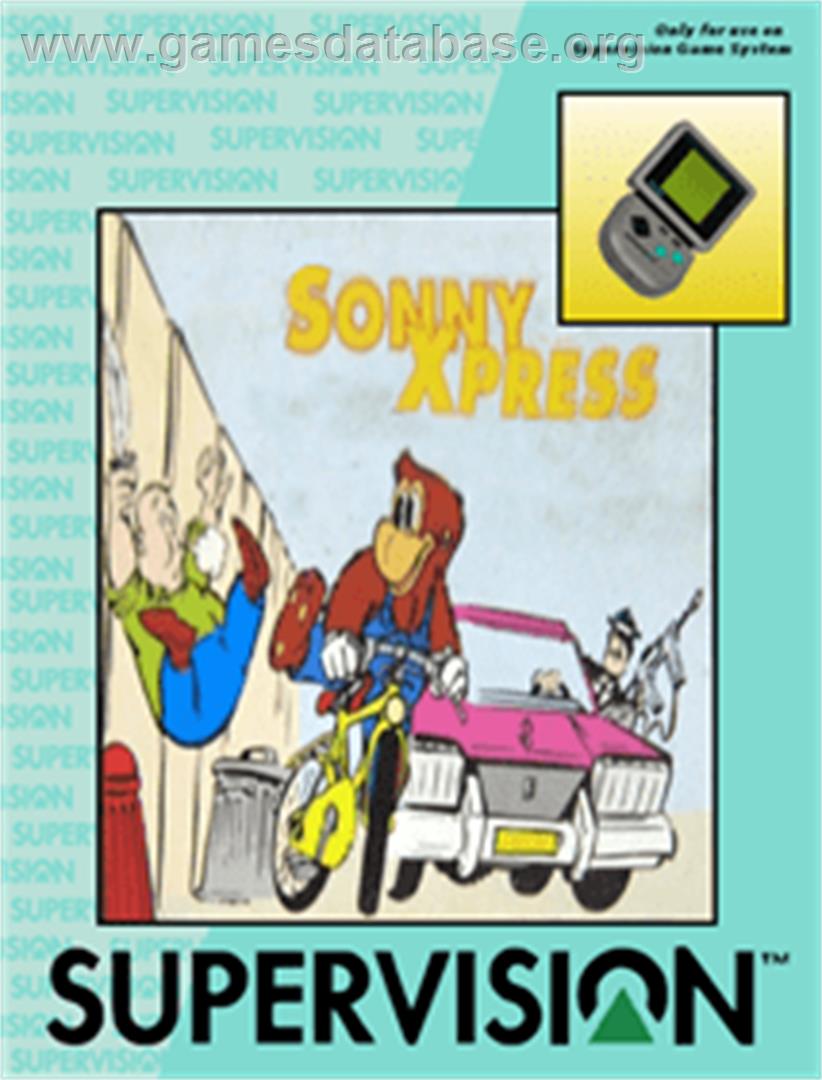 Sonny X'Press - Watara Supervision - Artwork - Box