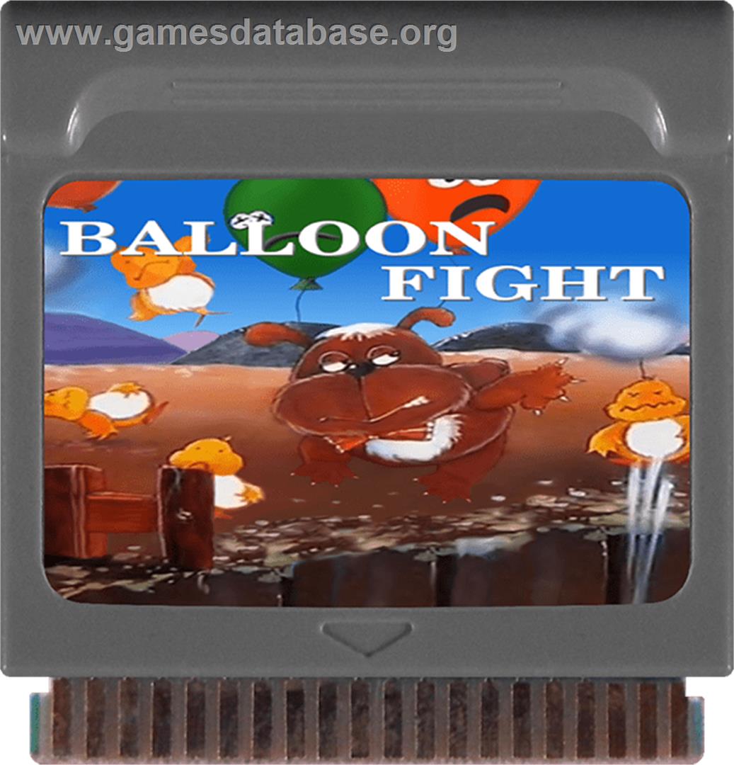 Balloon Fight - Watara Supervision - Artwork - Cartridge