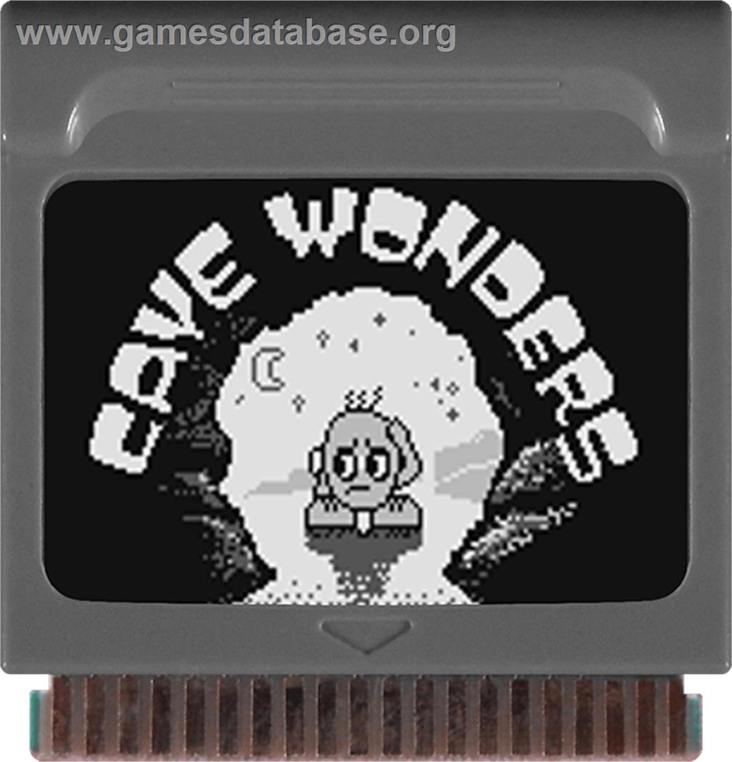 Cave Wonder - Watara Supervision - Artwork - Cartridge
