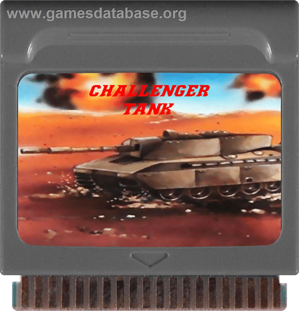 Challenger Tank - Watara Supervision - Artwork - Cartridge