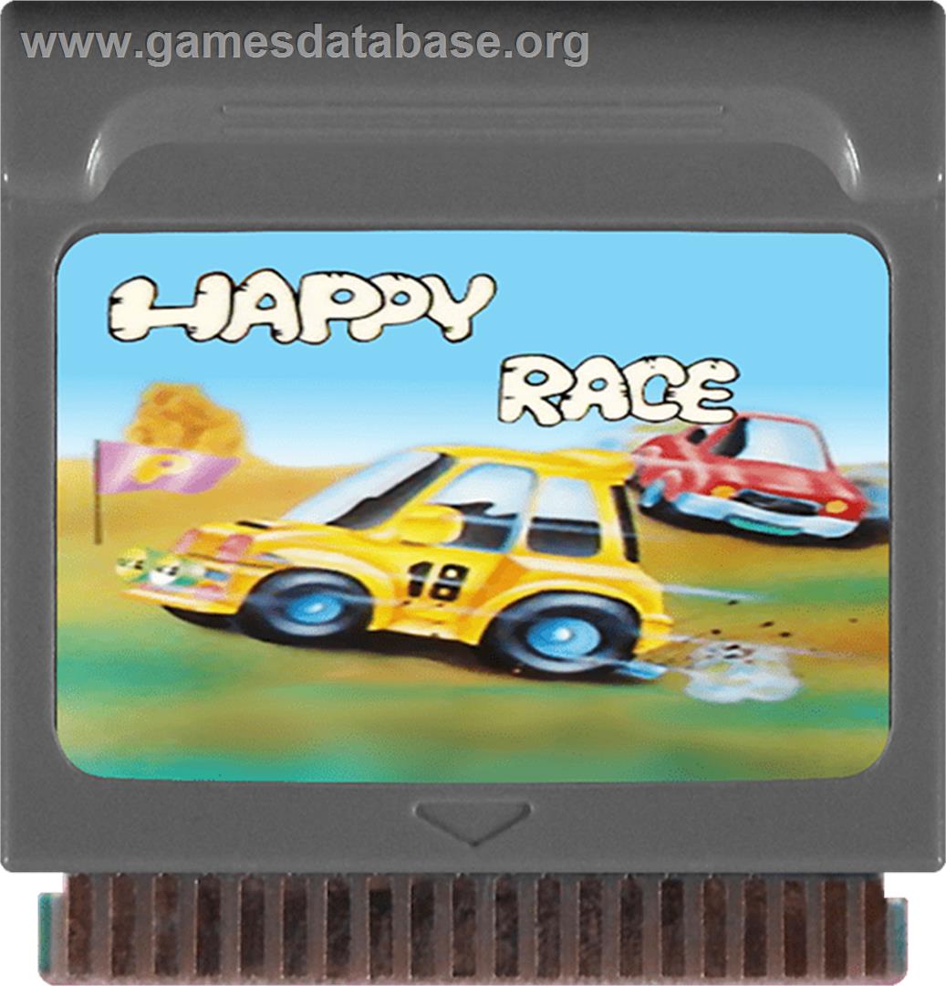 Happy Race - Watara Supervision - Artwork - Cartridge