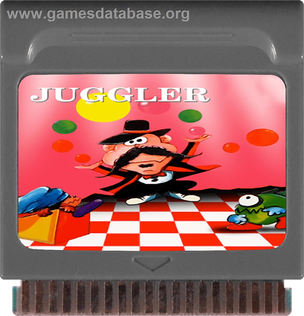 Juggler - Watara Supervision - Artwork - Cartridge