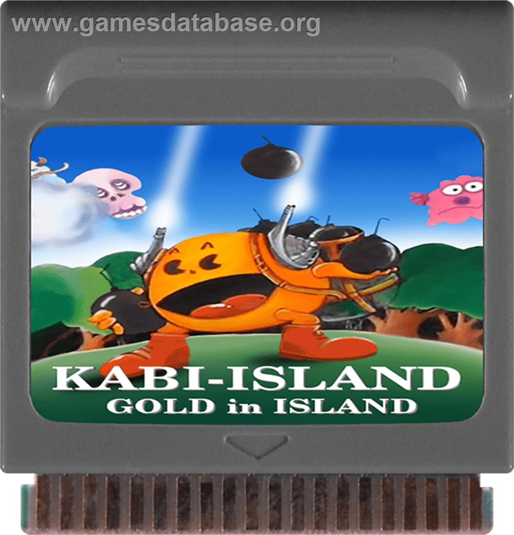 Kabi Island: Gold in Island - Watara Supervision - Artwork - Cartridge